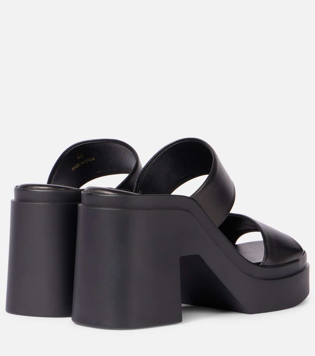 Plateausandalen Next 110 aus Leder | Clergerie