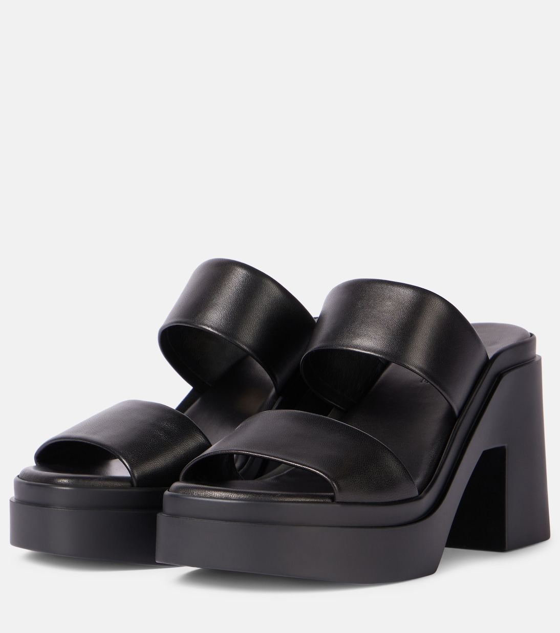 Plateausandalen Next 110 aus Leder | Clergerie