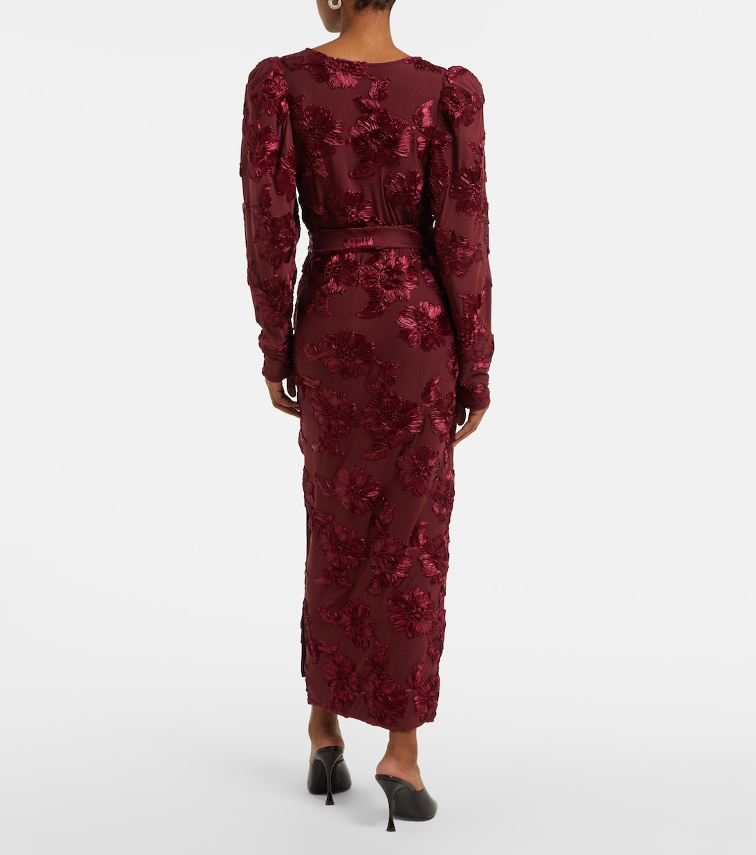 Midikleid aus Mesh | Rotate