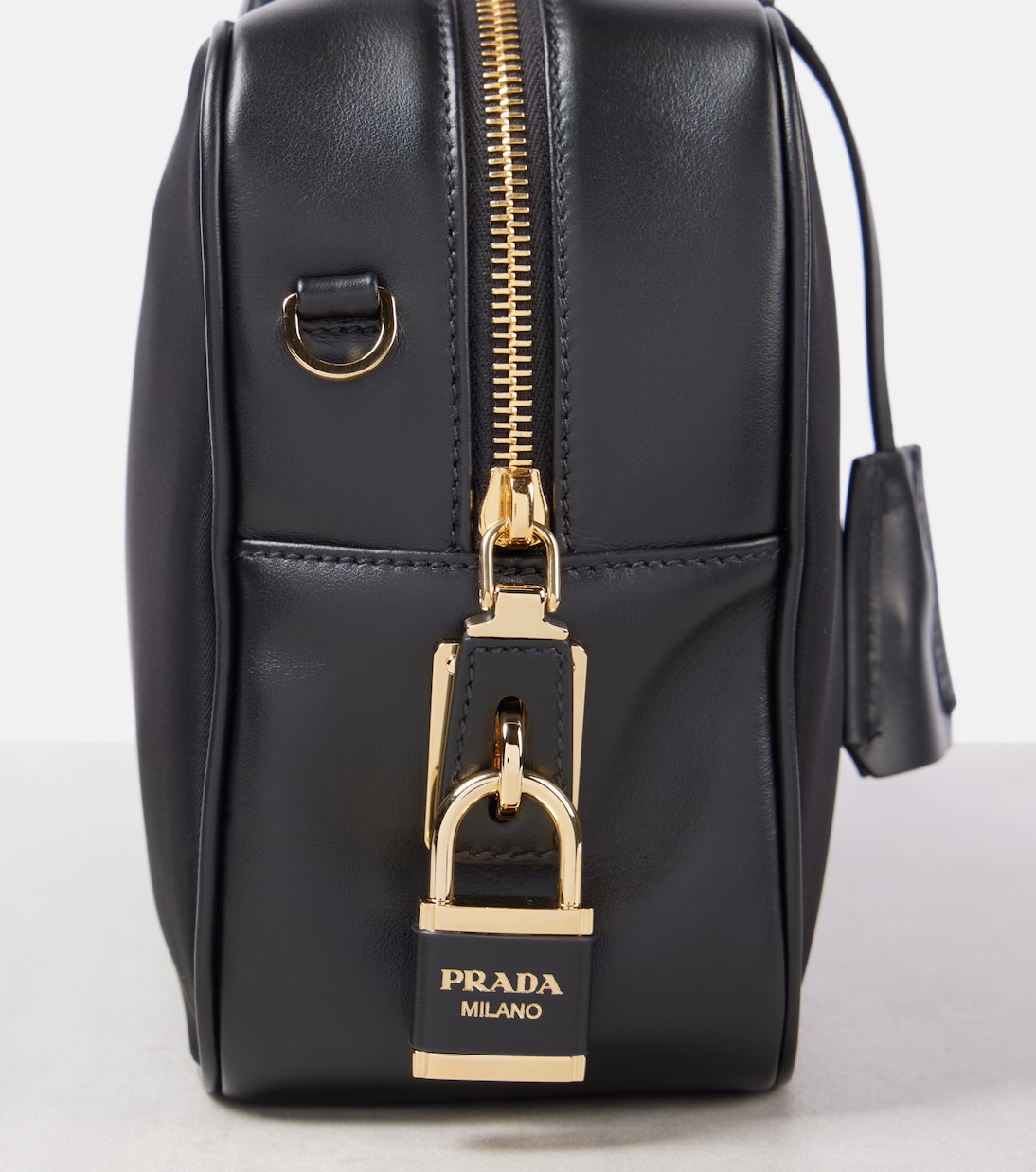 Re-nylon leather shoulder bag | Prada