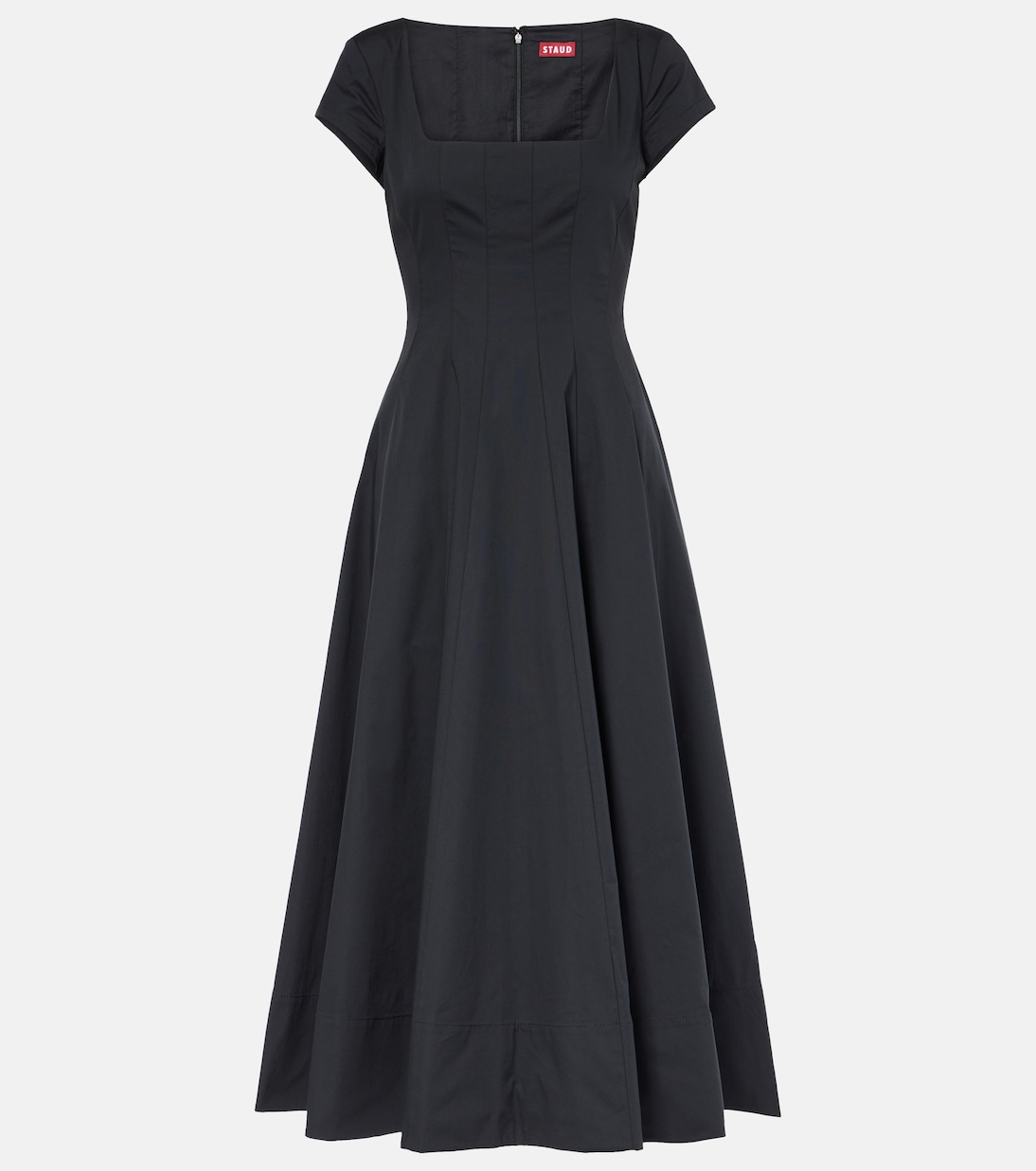 Midikleid aus Baumwollpopeline | Staud