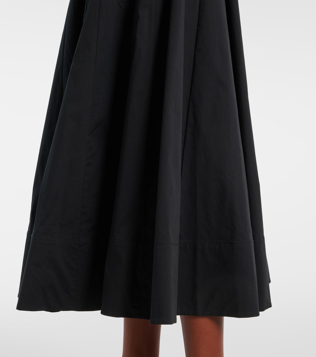 Midikleid aus Baumwollpopeline | Staud