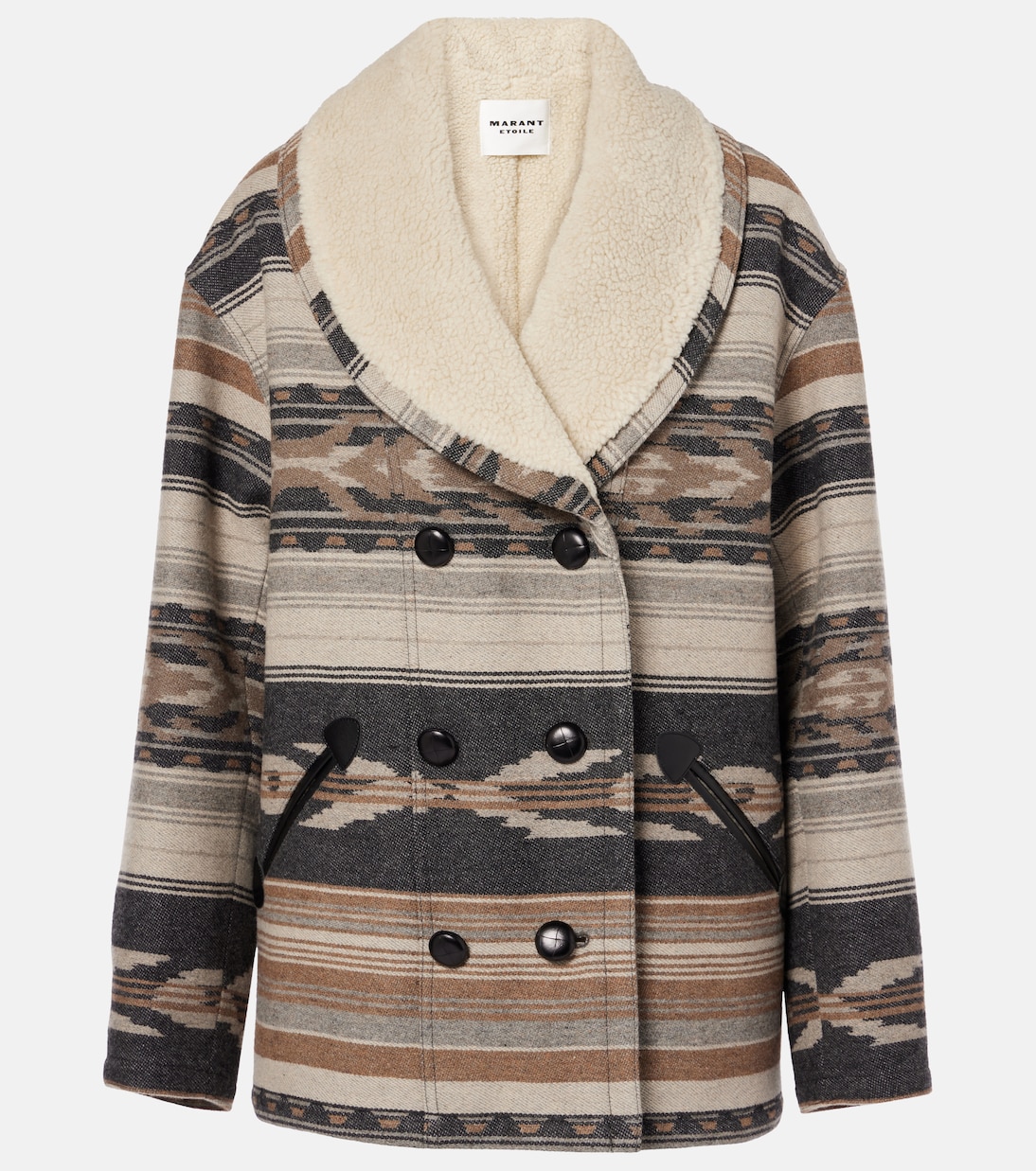 Cabanjacke Dorcas mit Faux Shearling | Marant Etoile