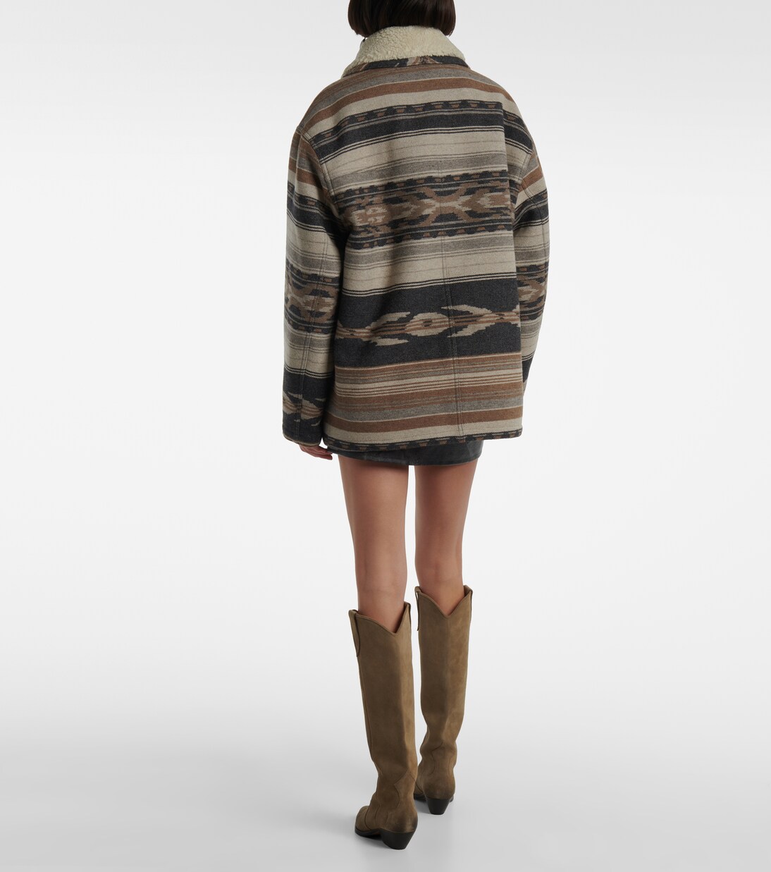 Cabanjacke Dorcas mit Faux Shearling | Marant Etoile