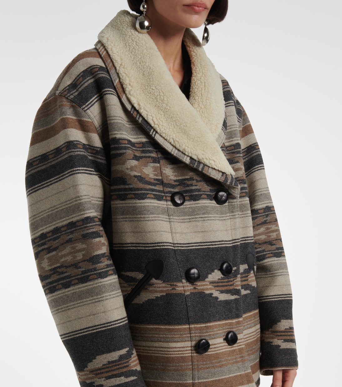 Cabanjacke Dorcas mit Faux Shearling | Marant Etoile