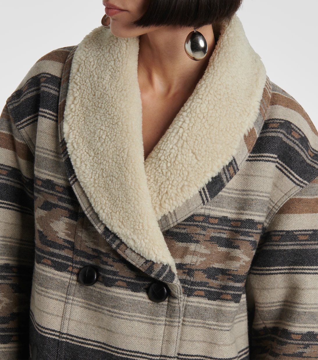 Cabanjacke Dorcas mit Faux Shearling | Marant Etoile