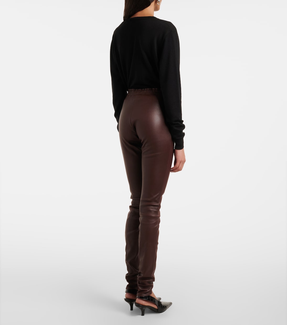 Leggings Carolyn aus Leder | Stouls