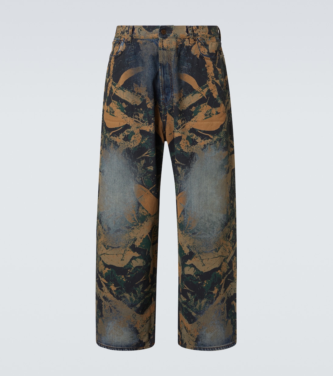 2023 printed wide-leg jeans | Acne Studios