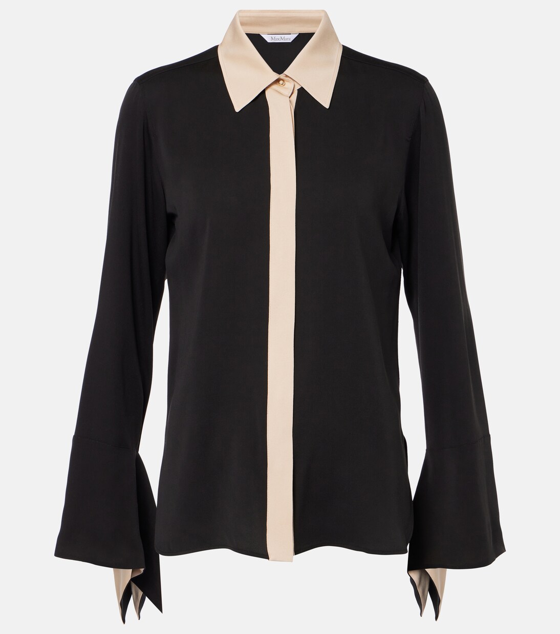 Bluse Pio aus Seidencharmeuse | Max Mara