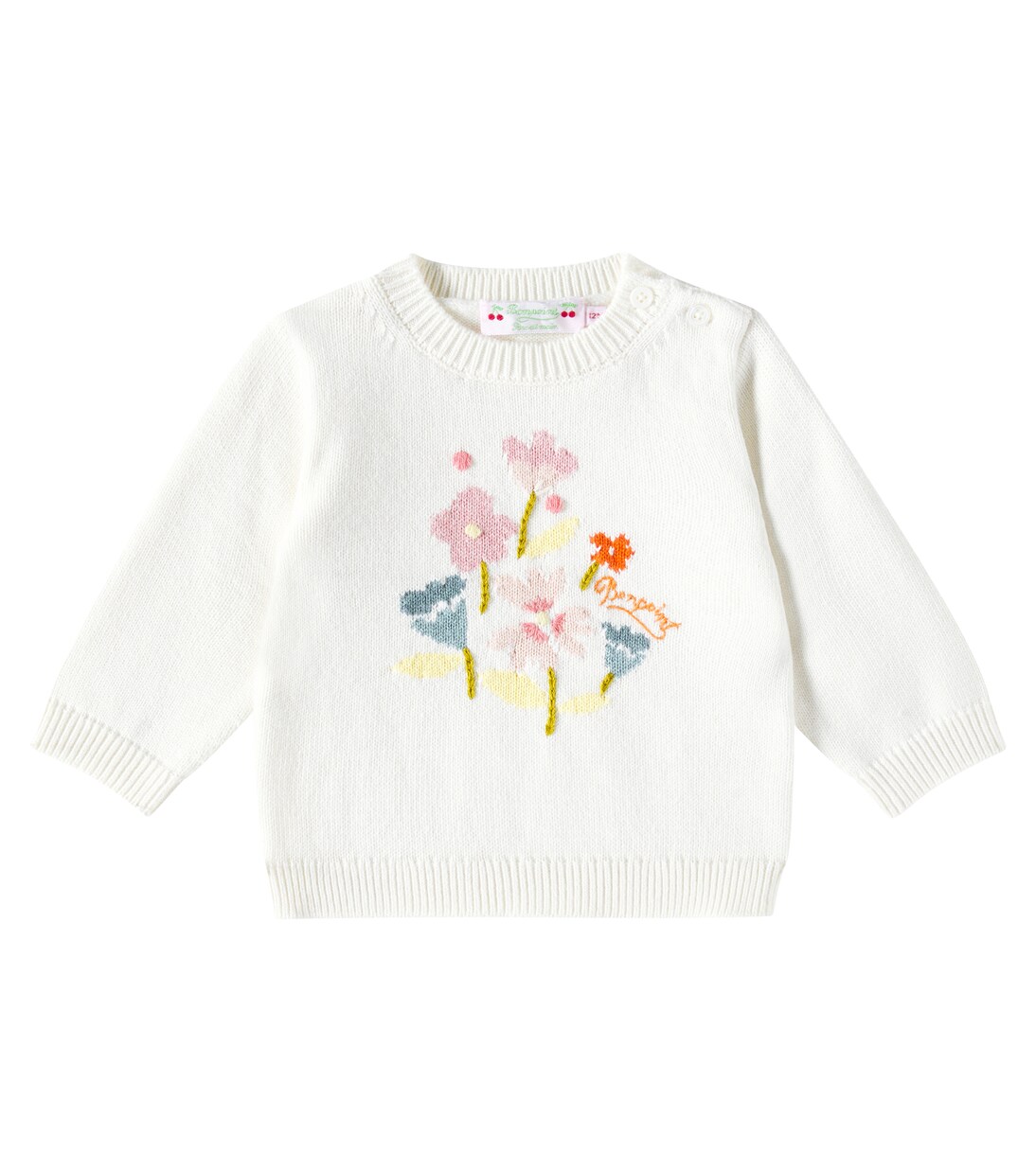 Baby Almire cotton and cashmere sweater | Bonpoint
