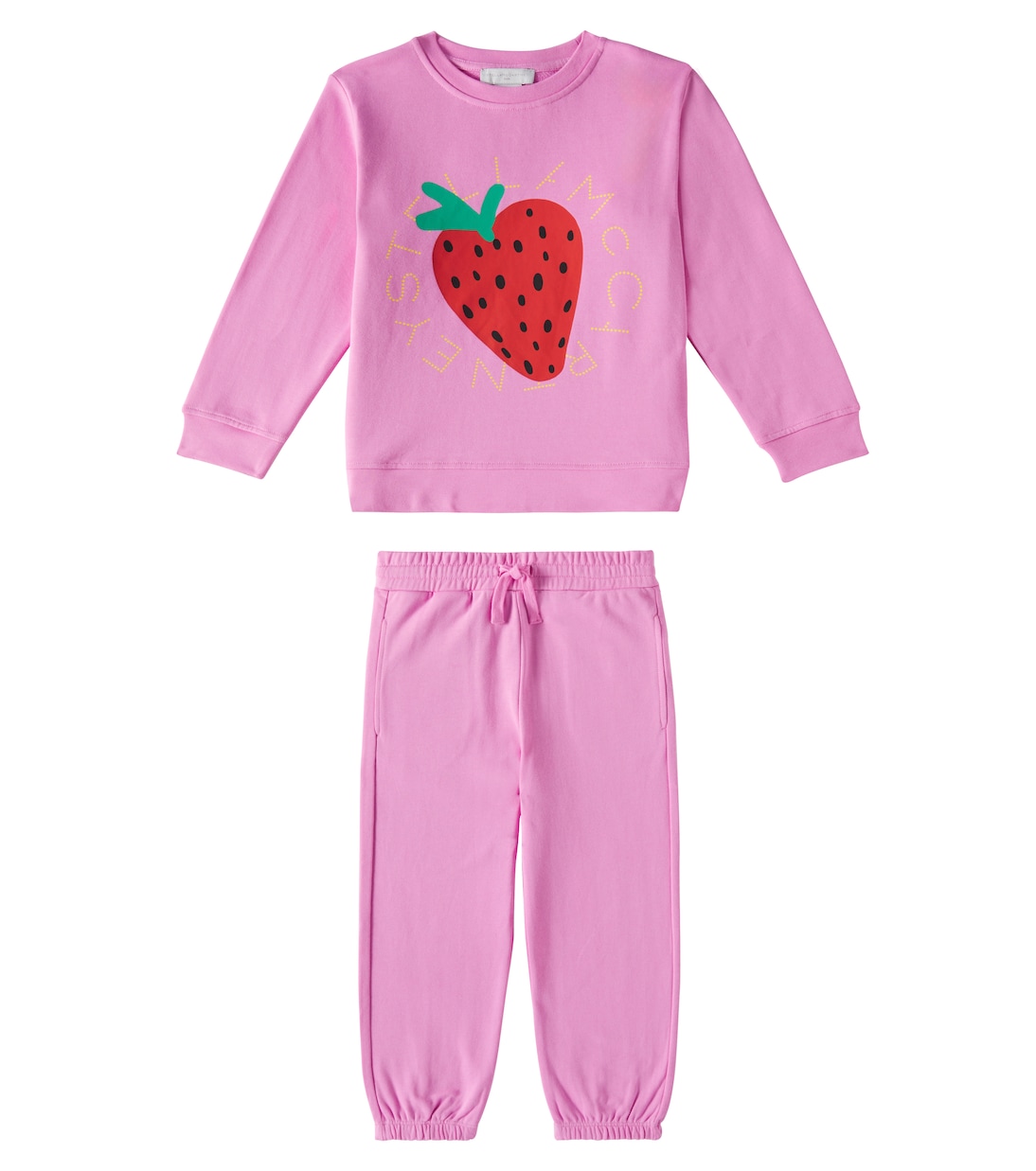 Cotton fleece tracksuit | Stella McCartney Kids