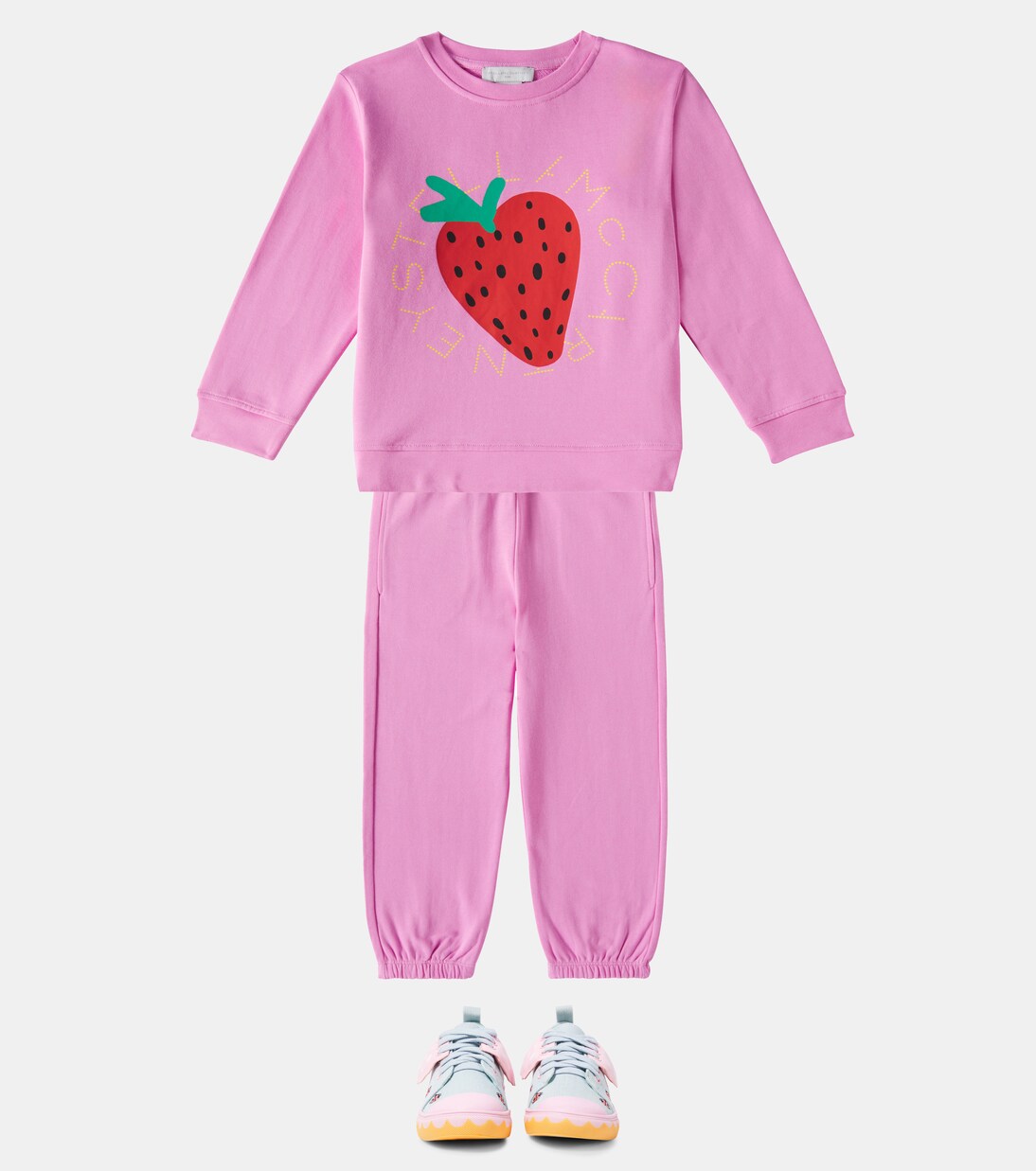 Cotton fleece tracksuit | Stella McCartney Kids