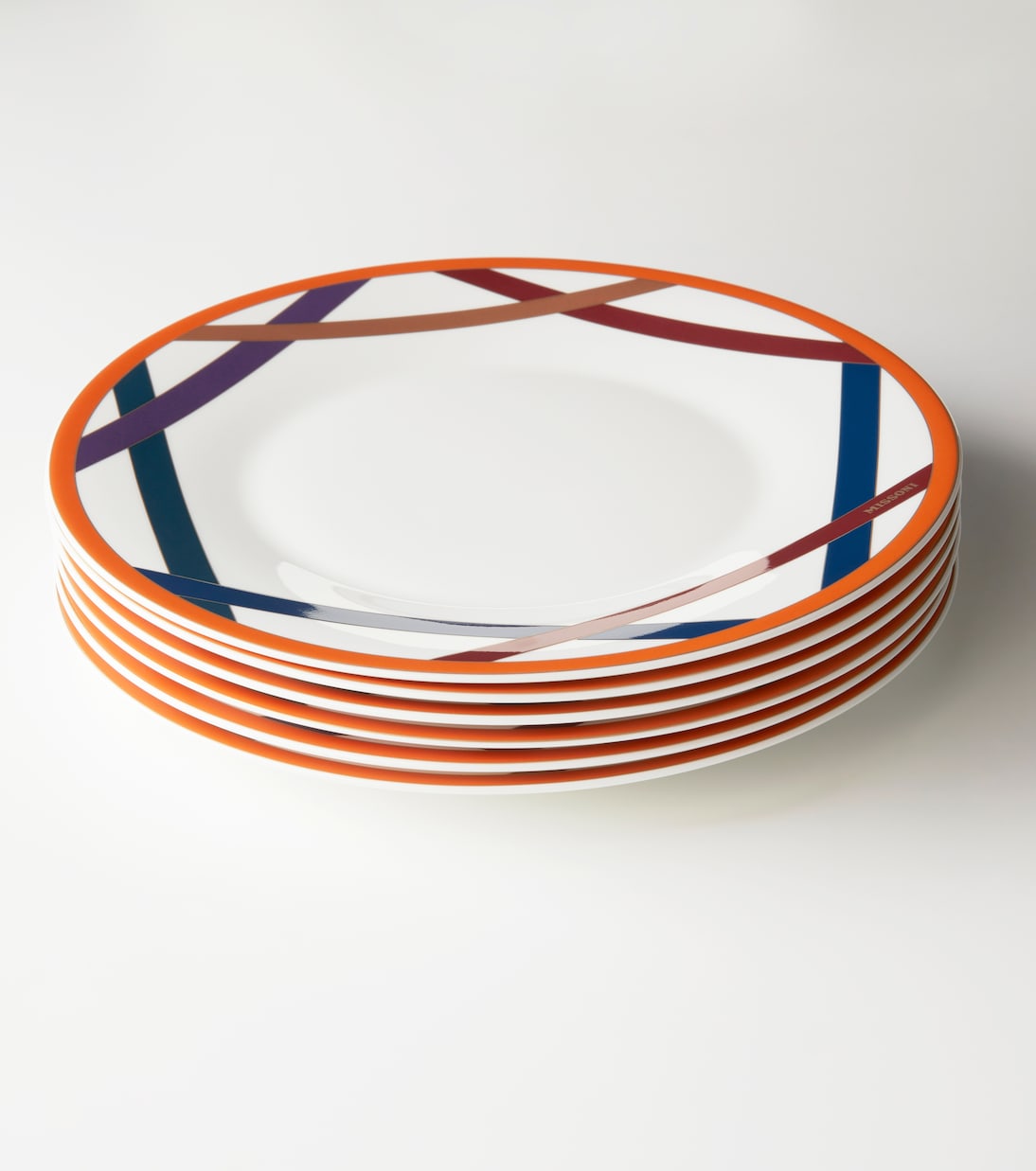 Nastri set of 6 dinner plates | Missoni