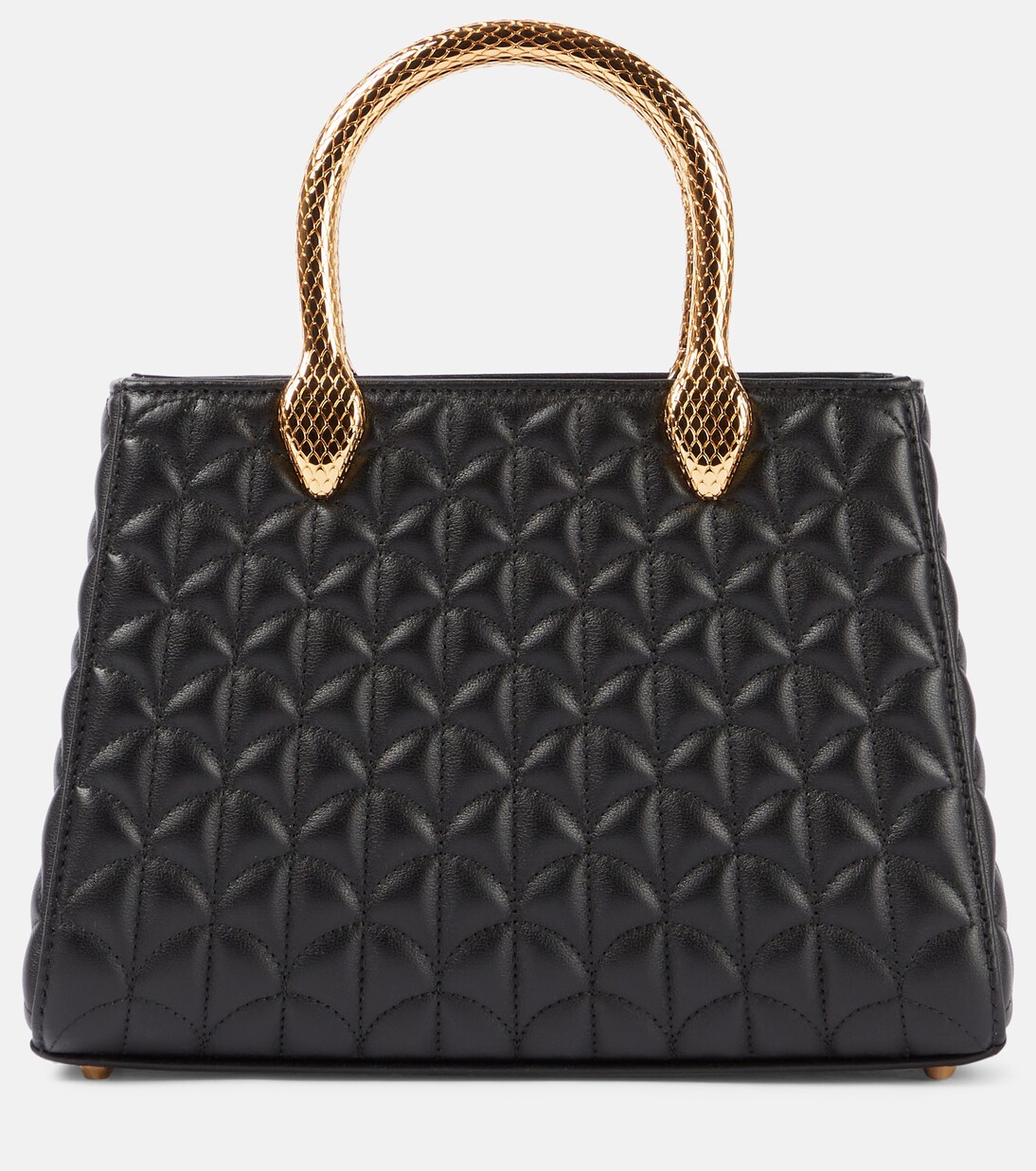 Serpentine Duo leather tote bag | Bvlgari