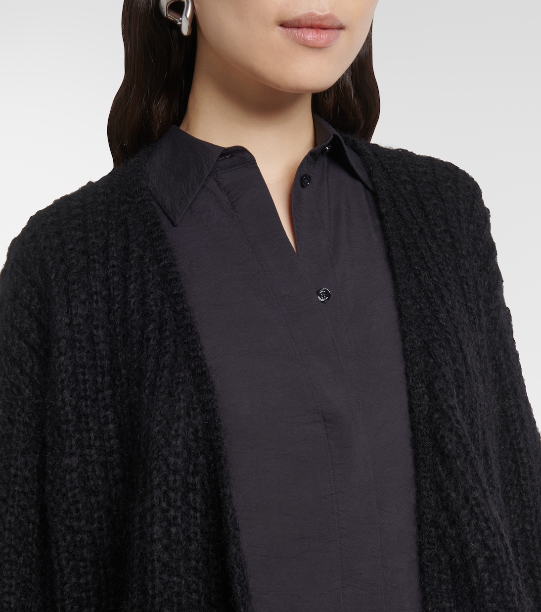 Cárdigan en mezcla de lana y mohair | Toteme