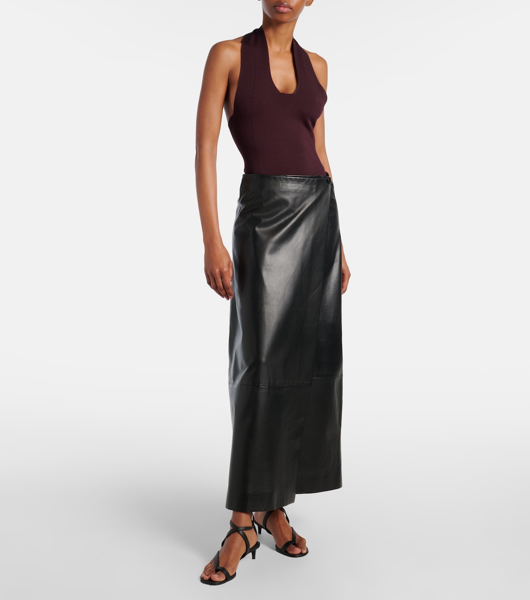 Toto knitted open-back bodysuit | Khaite