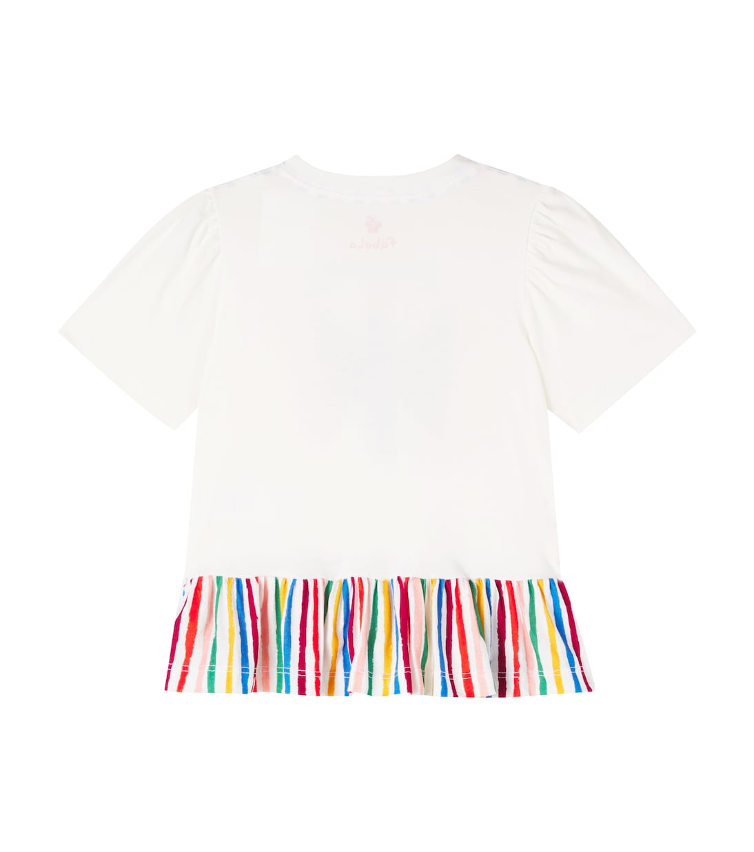 Bedrucktes Top Silk Borboiris aus Baumwolle | Fábula