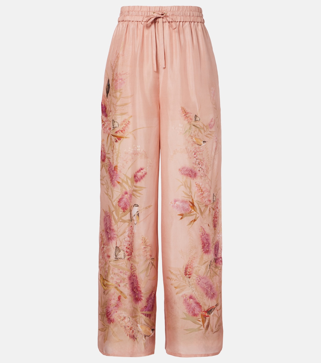 Cascadian floral silk wide-leg pants | Zimmermann