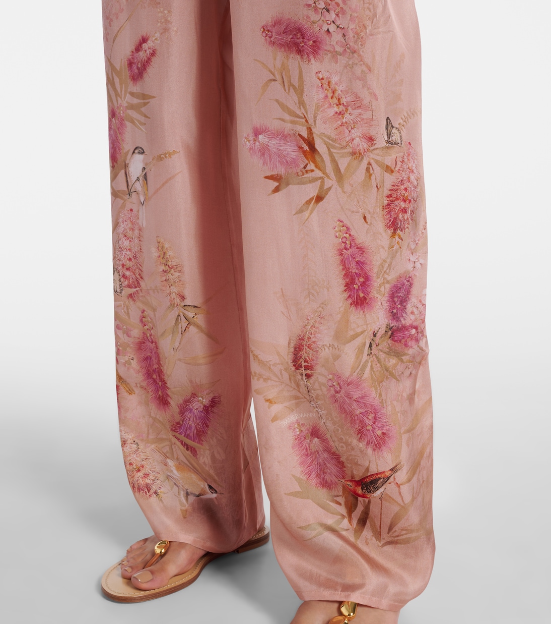 Cascadian floral silk wide-leg pants | Zimmermann
