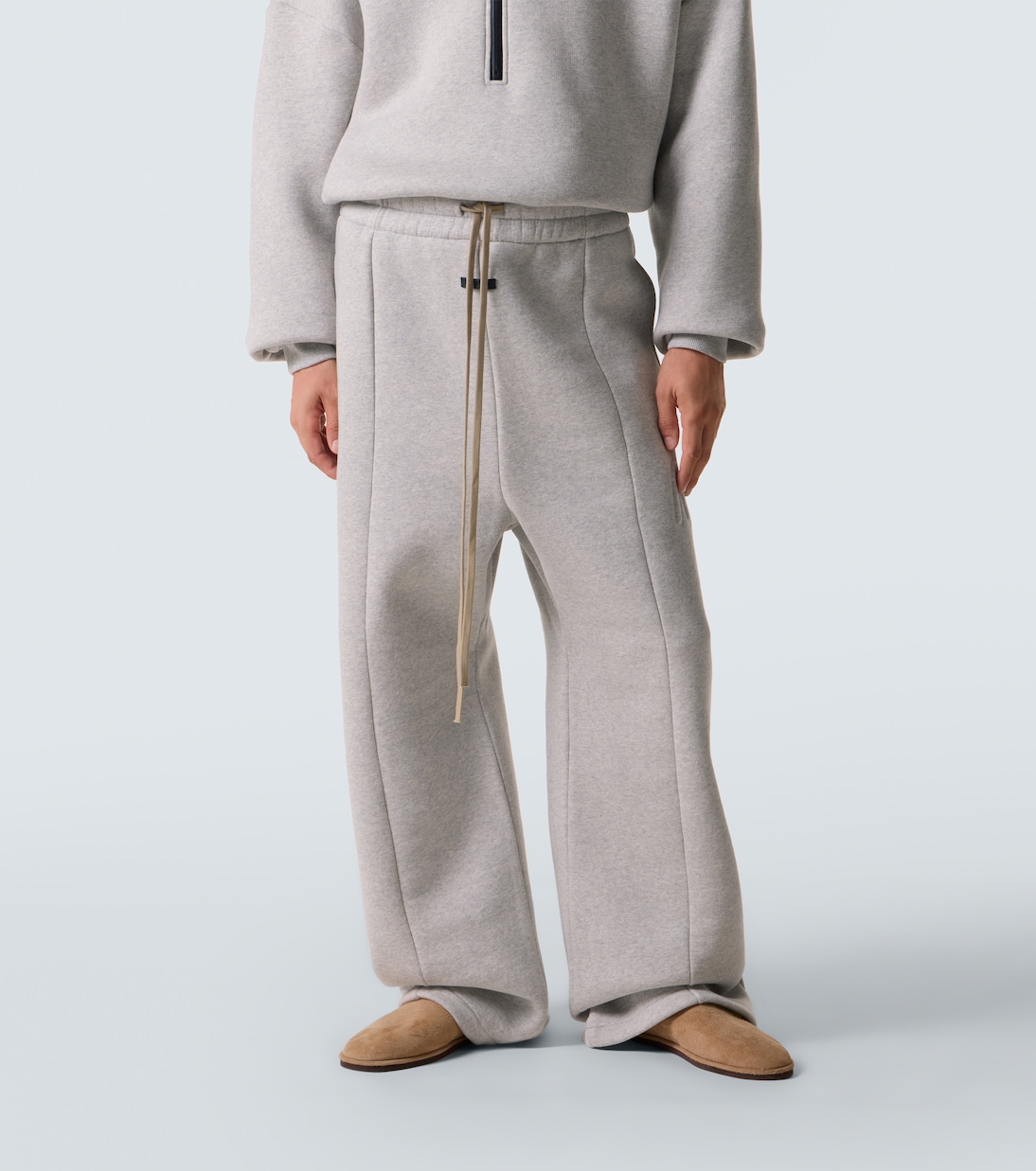 بنطلون رياضي من فليس القطن المخلوط | Fear of God