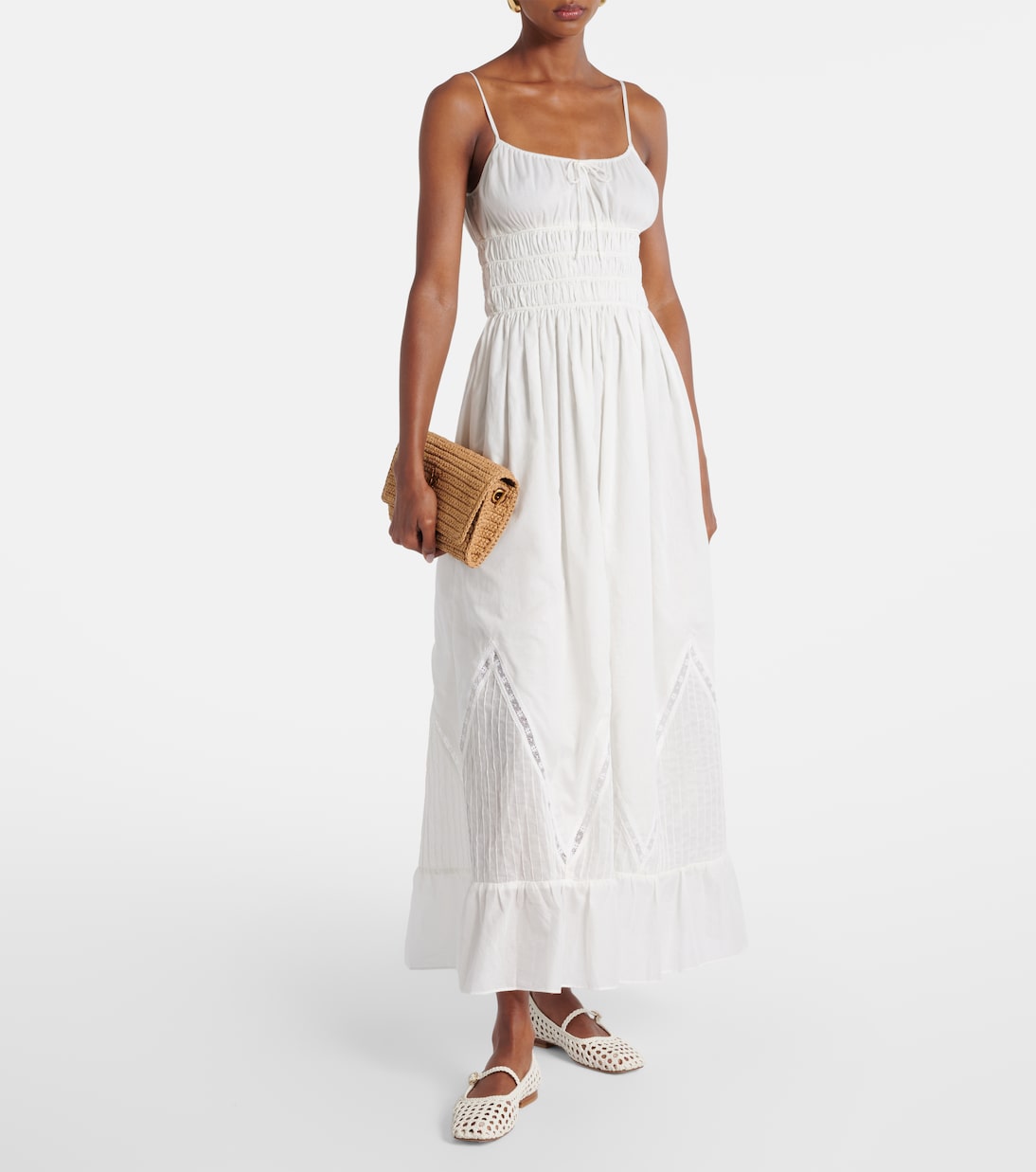 Maxikleid Meline aus Baumwoll-Voile | Faithfull