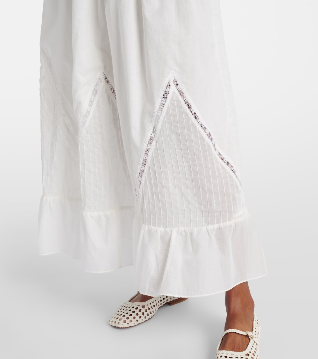 Maxikleid Meline aus Baumwoll-Voile | Faithfull