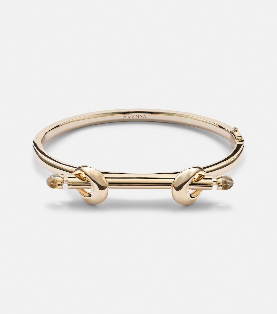 Bracciale Chakra in oro 18kt con quarzo | Ananya