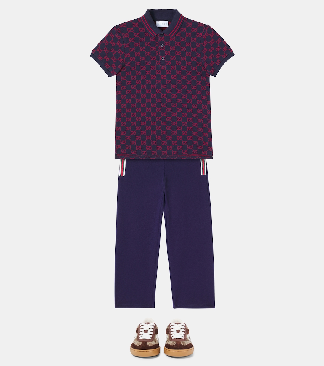 Polohemd GG aus Baumwolle | Gucci Kids