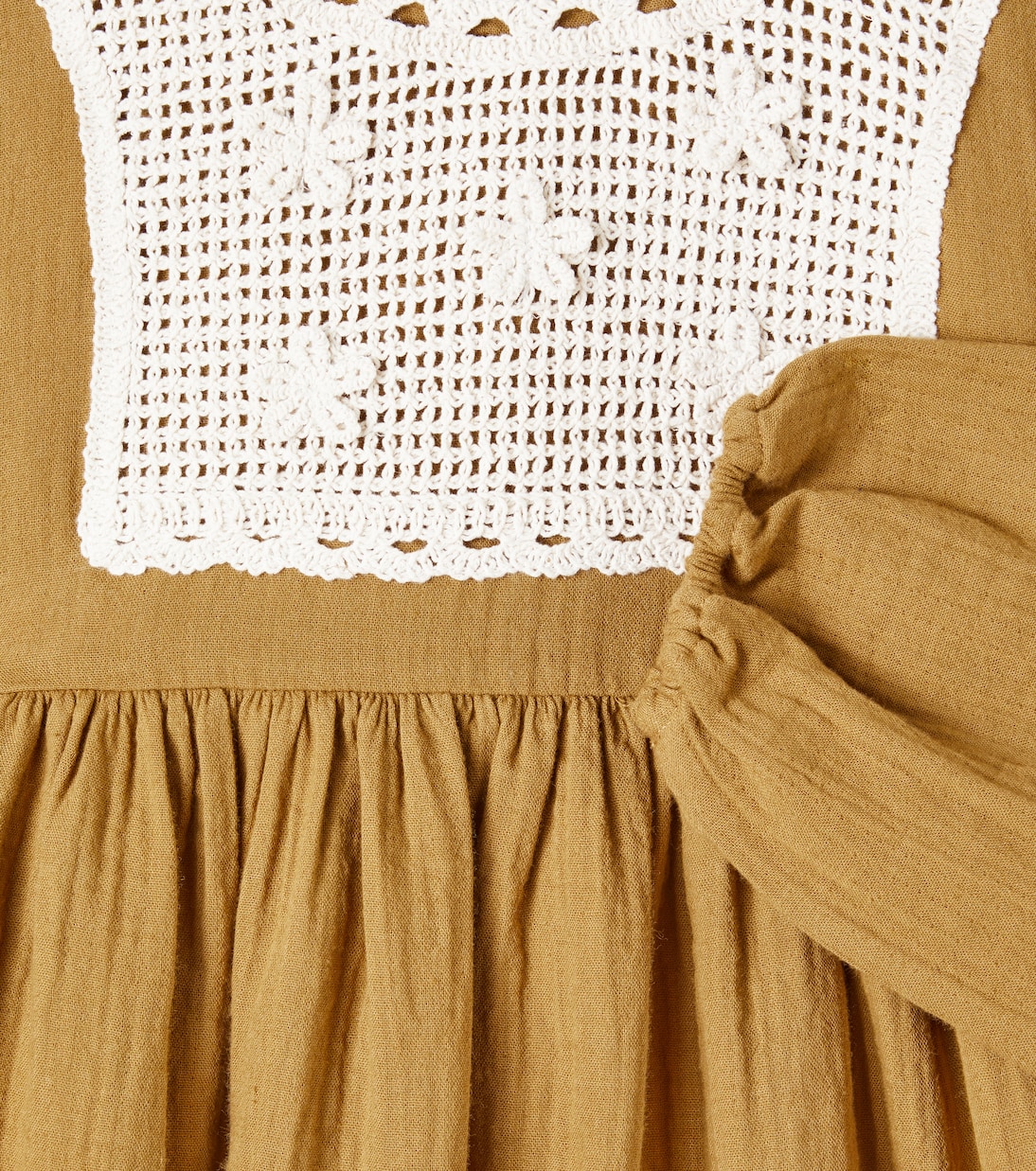 Vestido Myla de croché de algodón | Bebe Organic