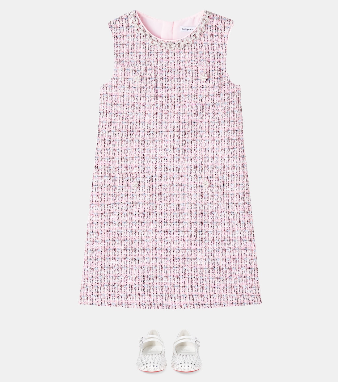 Bouclé dress | Self-Portrait Kids