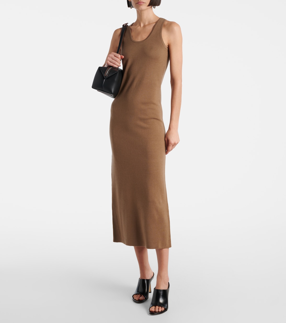 Robe midi Aceri en laine vierge | Max Mara