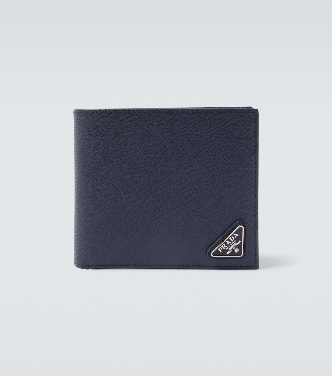 Logo leather wallet | Prada