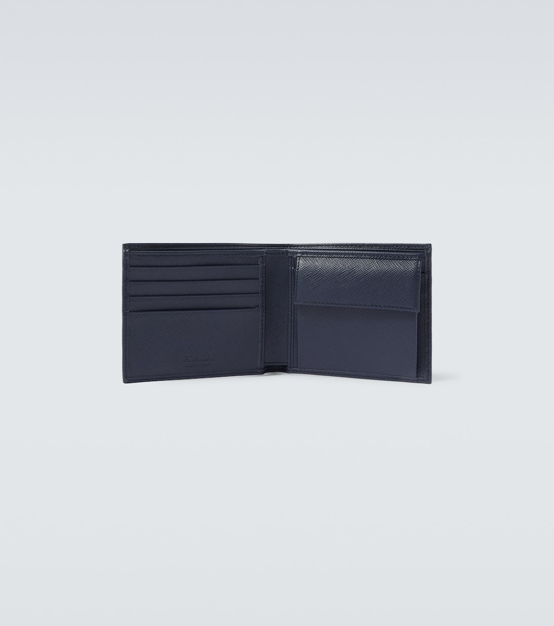 Logo leather wallet | Prada