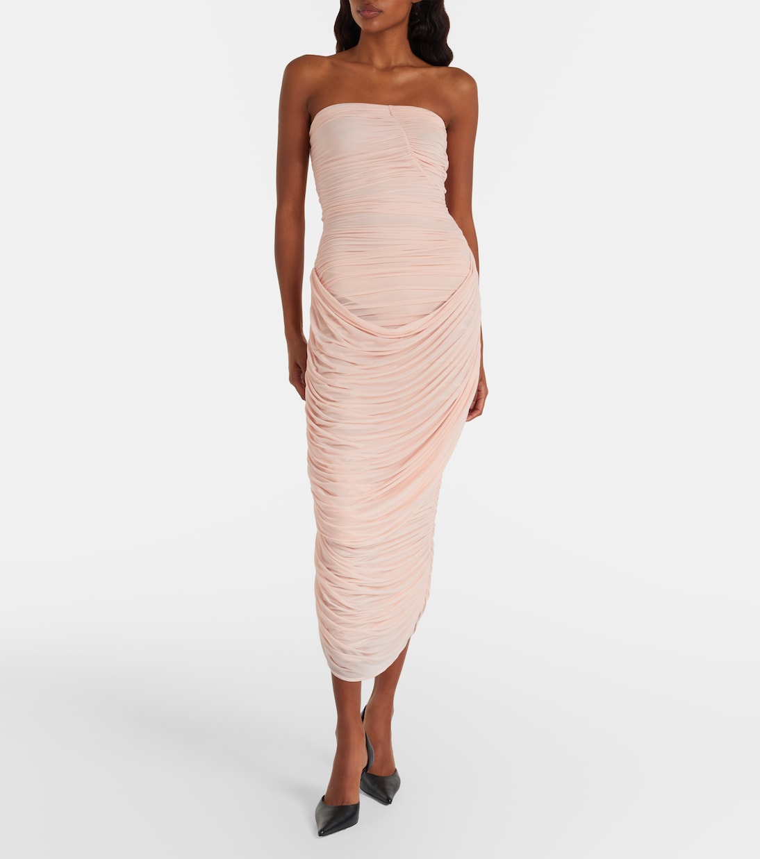 Draped midi dress | Magda Butrym