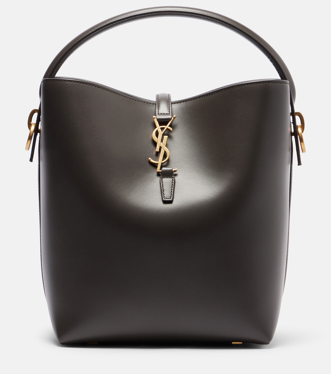 Le 37 Cassandre leather bucket bag | Saint Laurent