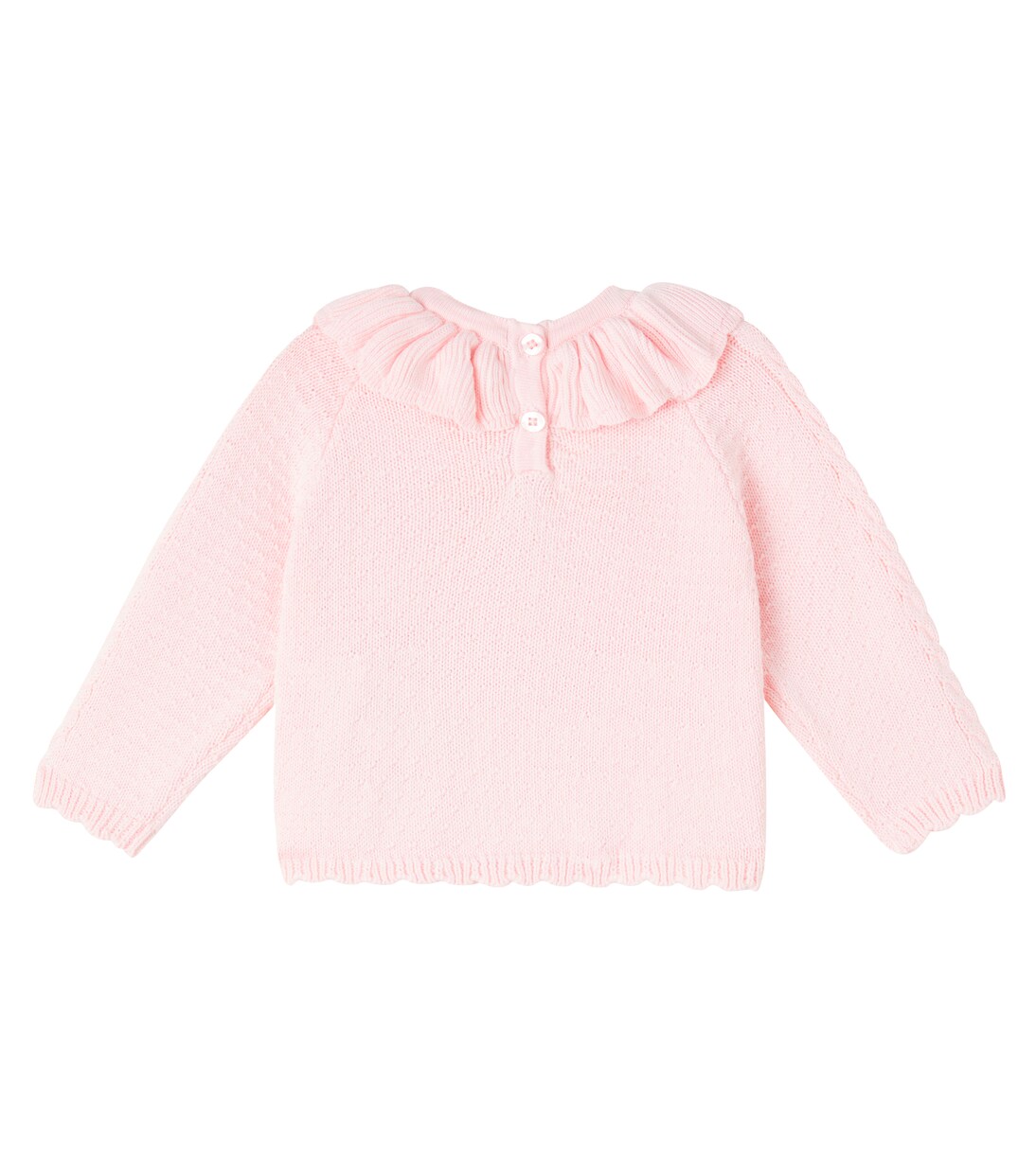 Baby Pullover Evina aus Pointelle-Strick | Louise Misha