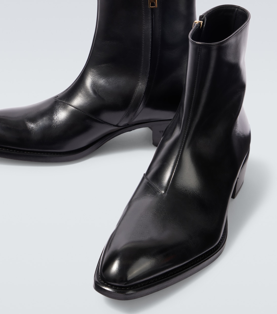 Ankle Boots Vincent aus Leder | Tom Ford