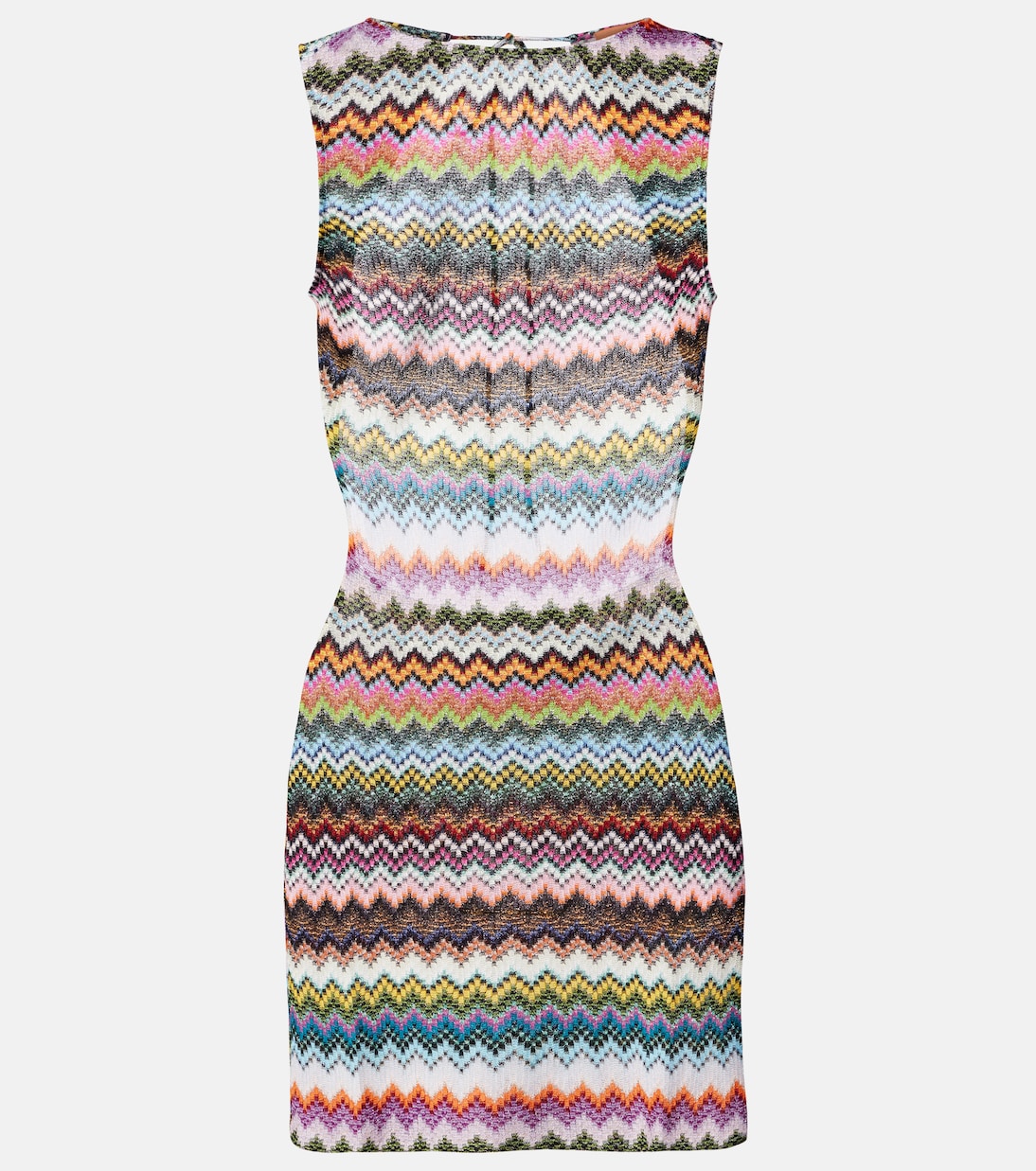 Miniabito in lamé a zig-zag con schiena scoperta | Missoni