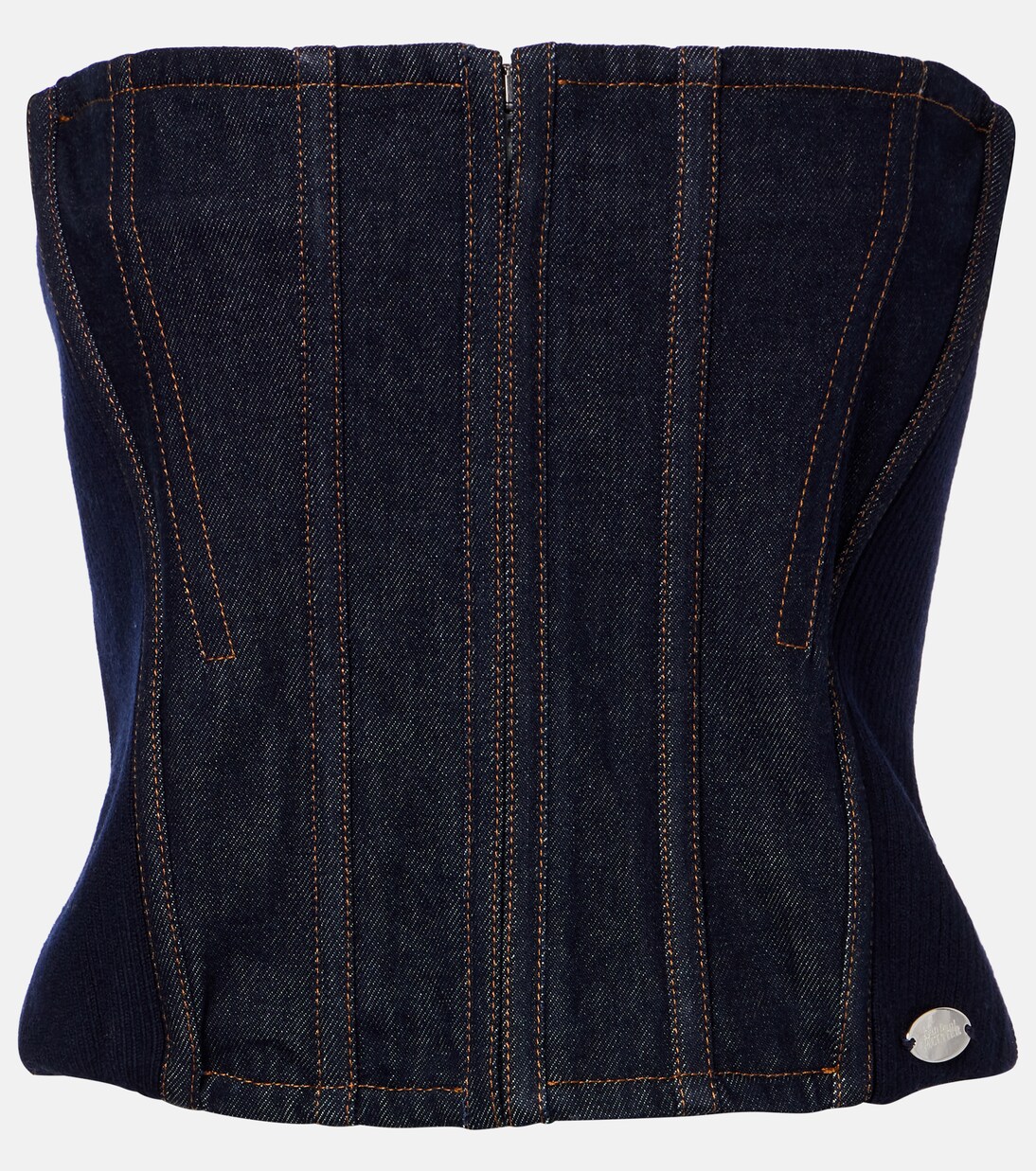 Denim corset | Jean Paul Gaultier