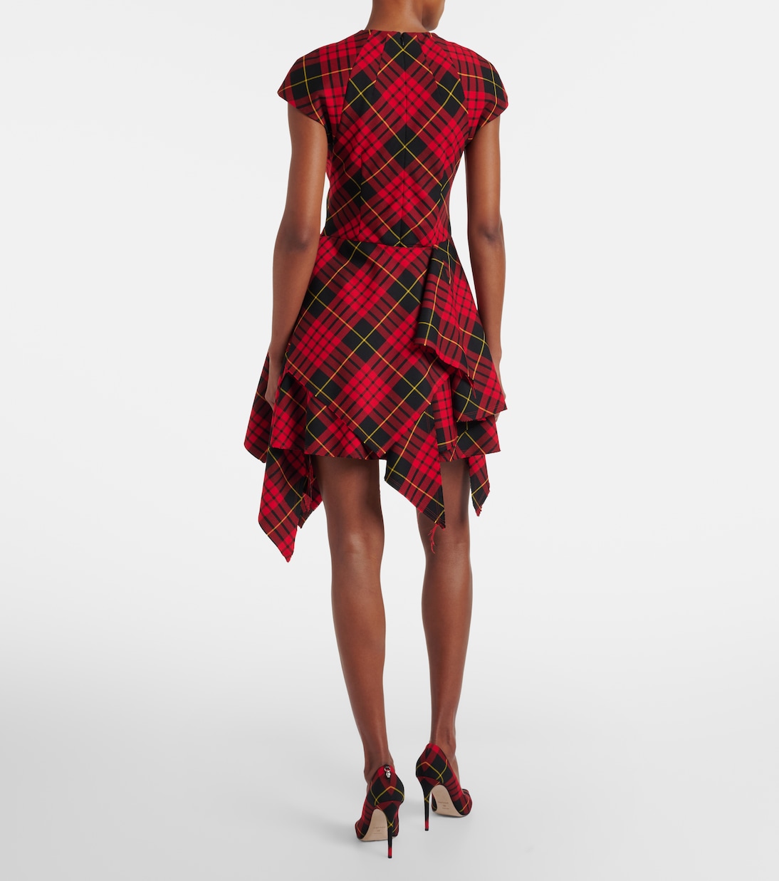 Asymmetric minidress | McQueen