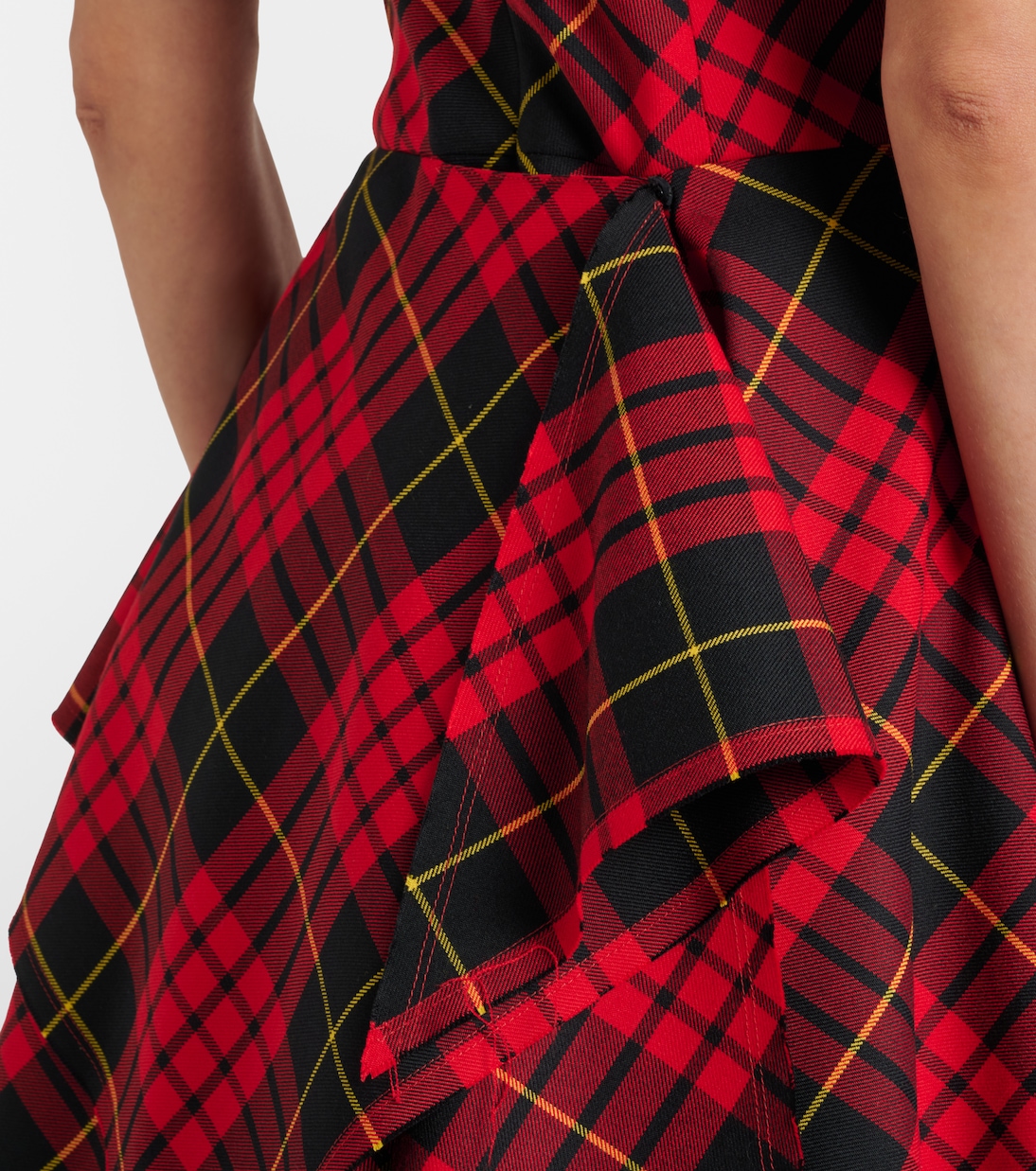 Asymmetric minidress | McQueen