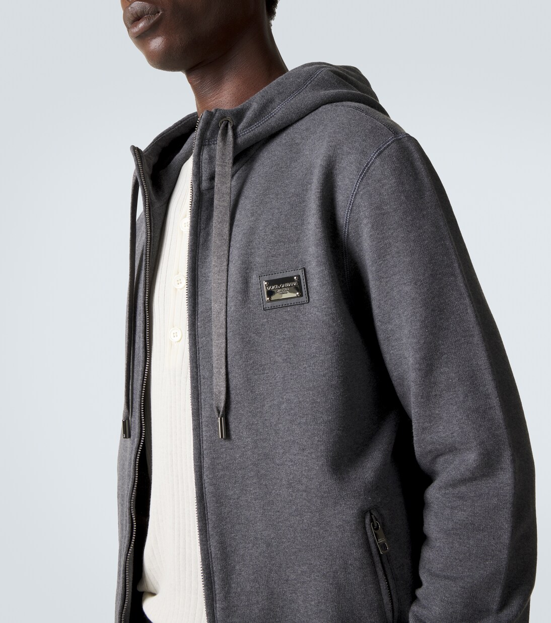 Cotton jersey hoodie | Dolce&Gabbana