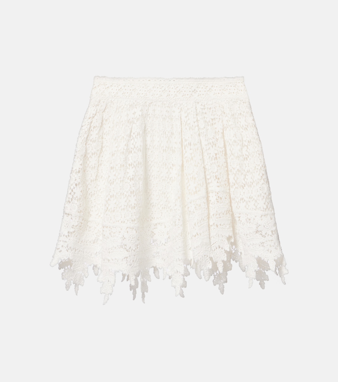 Hanta floral cotton lace miniskirt | Isabel Marant