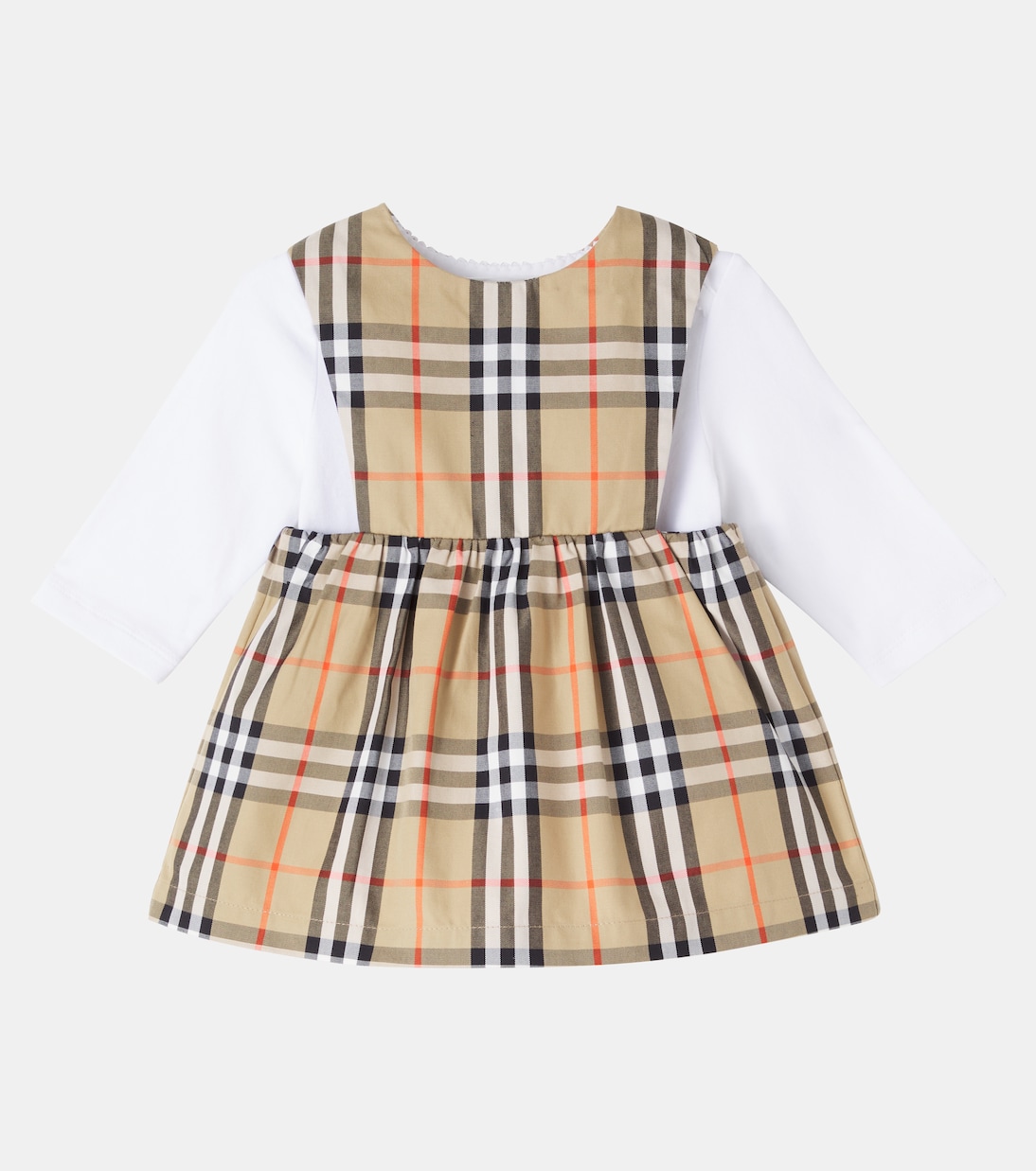 Bébé – Set robe, body, et chapeau bob | Burberry Kids