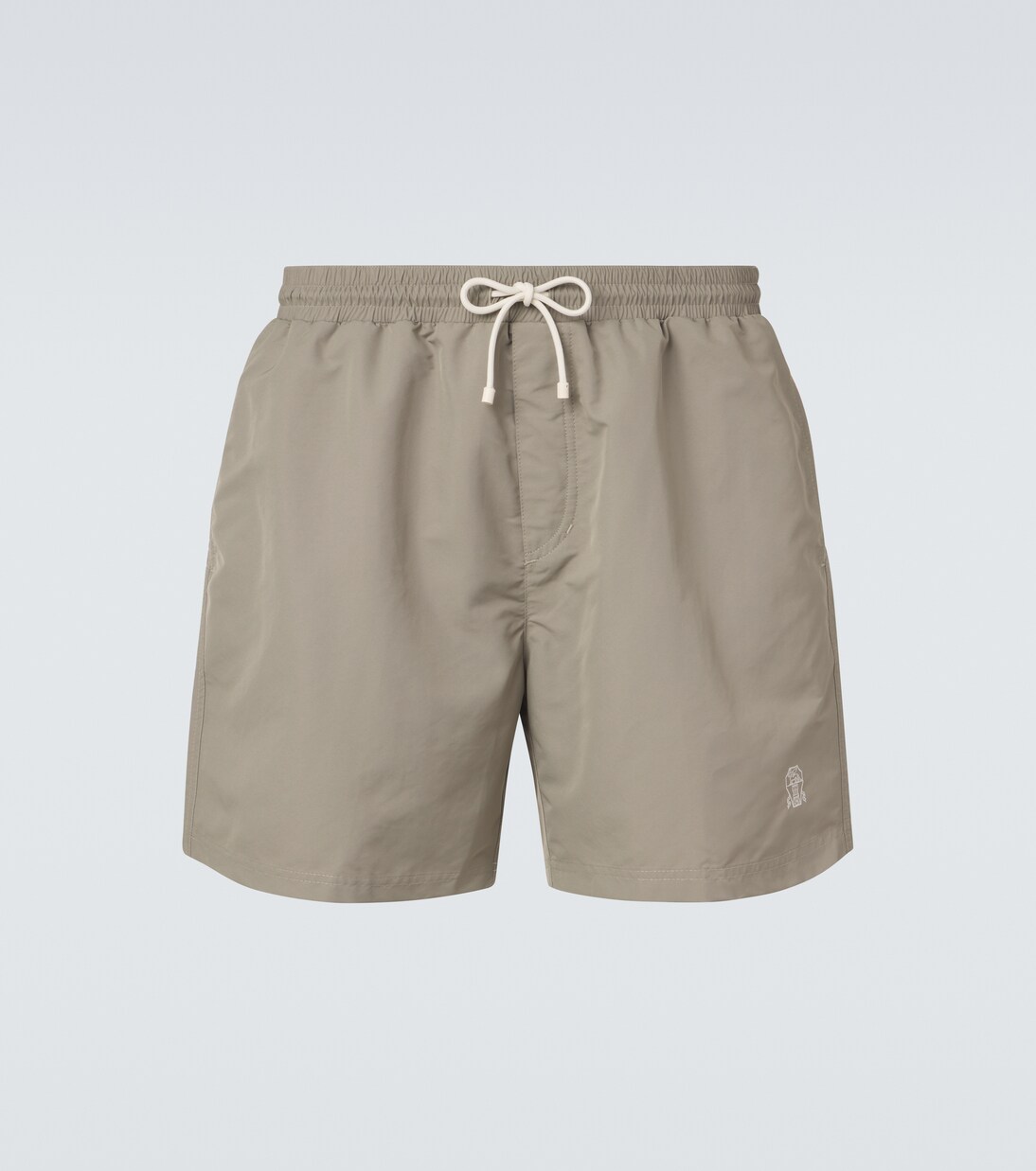 Badeshorts mit Logo | Brunello Cucinelli