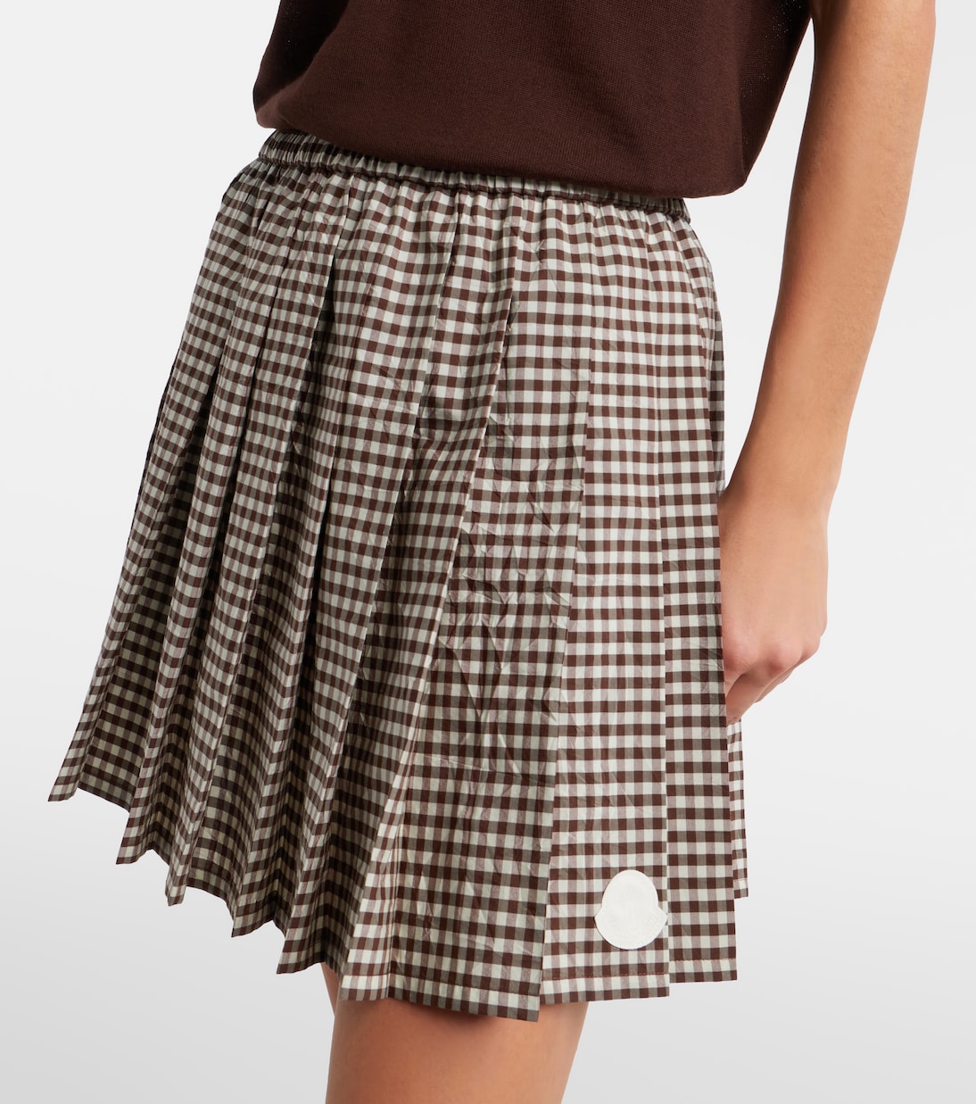 Minirock aus einem Baumwollgemisch | Moncler