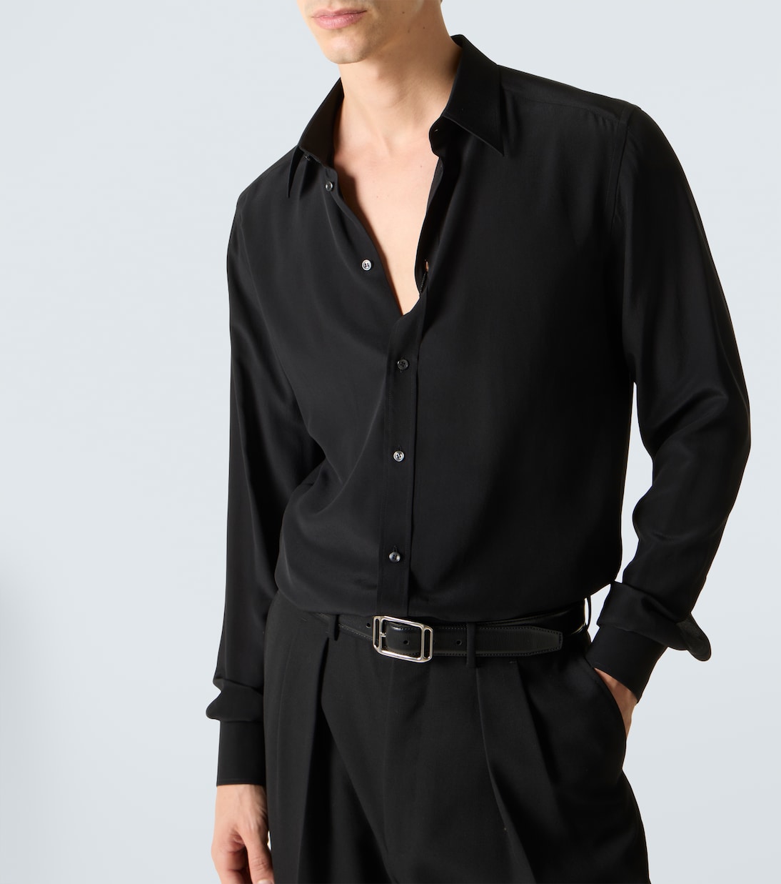 Hemd aus Crêpe de Chine aus Seide | Dolce&Gabbana