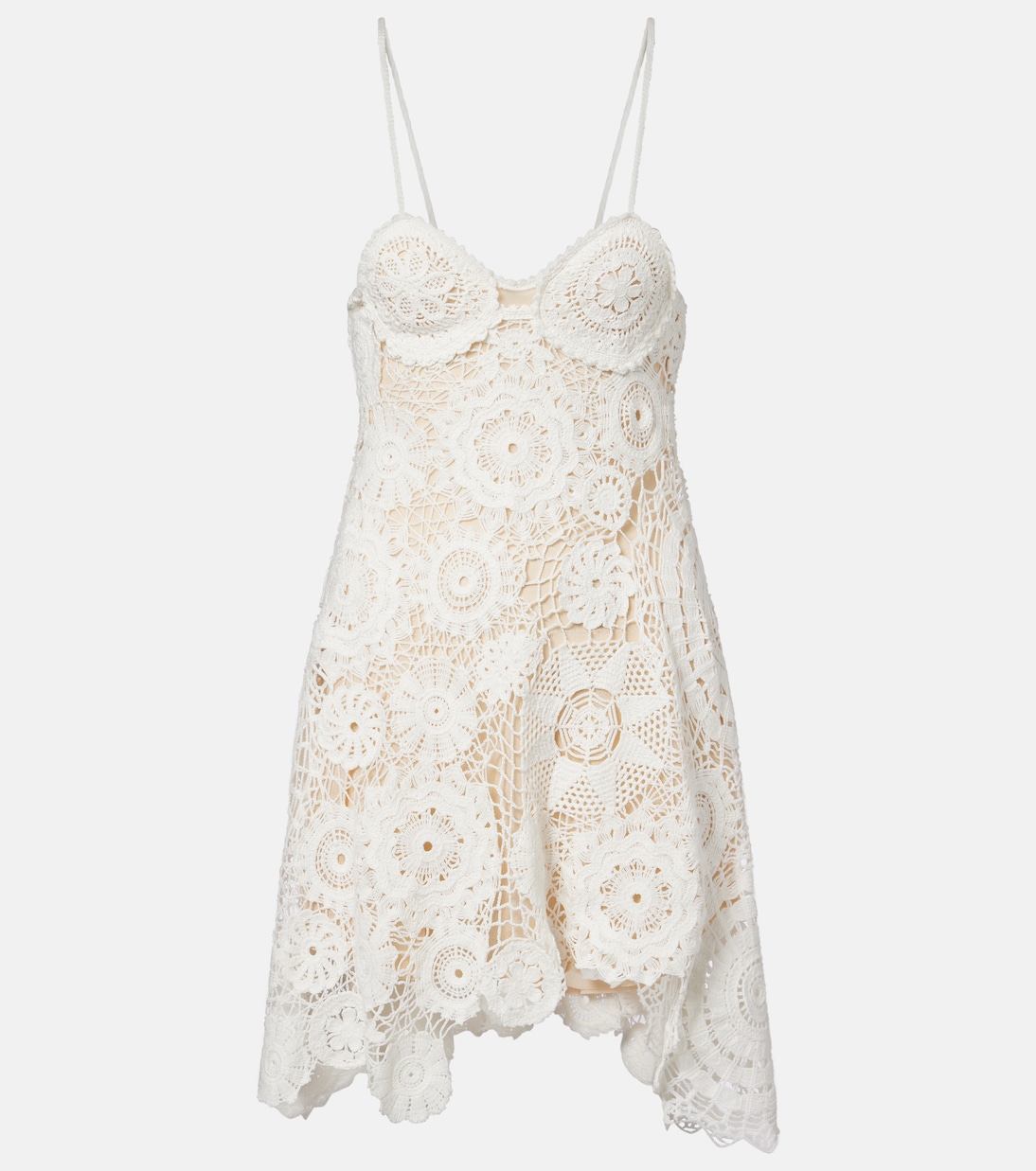 Crochet minidress | Self-Portrait