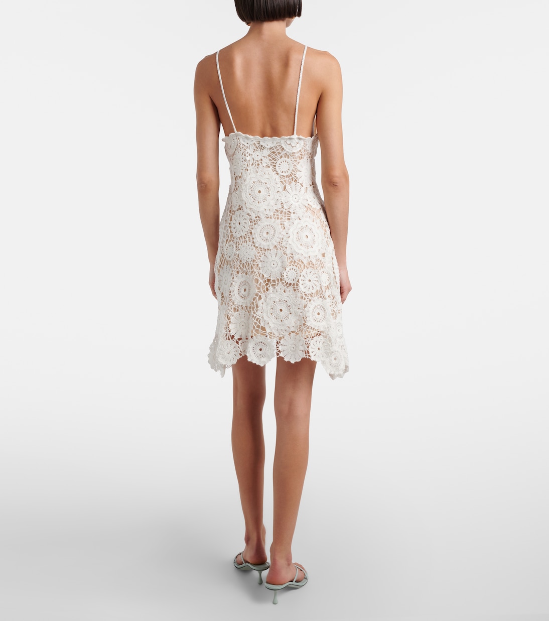 Crochet minidress | Self-Portrait