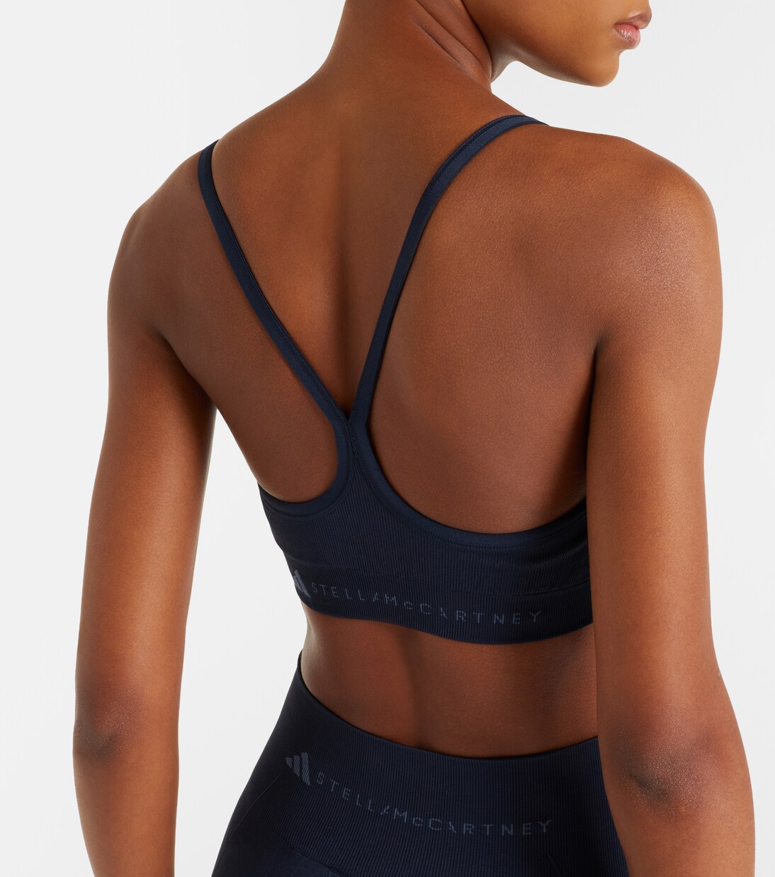 Brassière de sport technique à logo | Adidas by Stella McCartney
